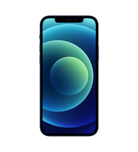 Apple iPhone 12 (2020) in blue smartphone phone with IOS from Victra Verizon at a Victra Verizon Store Near Me