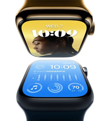 Apple Watch Series 8 screens